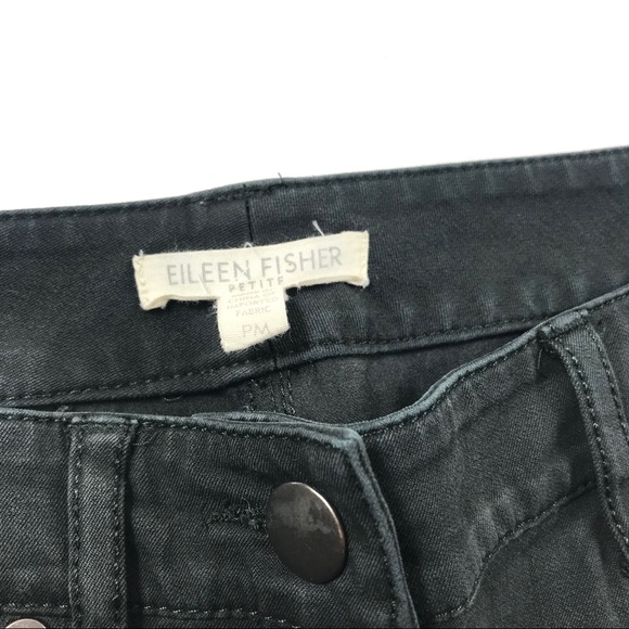 Eileen Fisher Organic Cotton Tuxedo Pant Petite - Picture 5 of 8